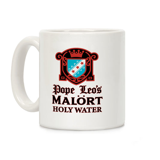 Pope Leo Holy Water Coffee Mug