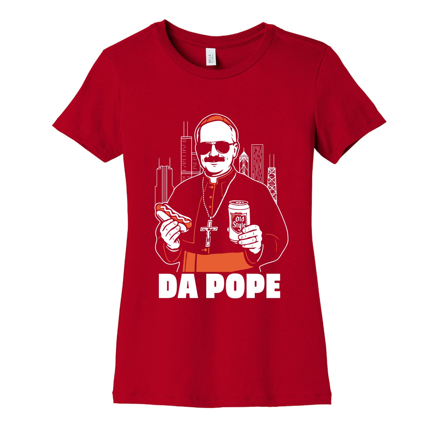 Da Pope Leo Womens Cotton Tee