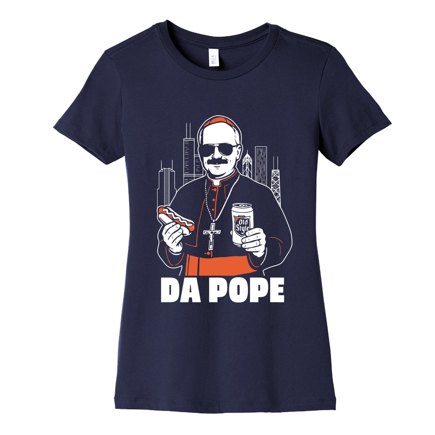 Da Pope Leo Womens Cotton Tee
