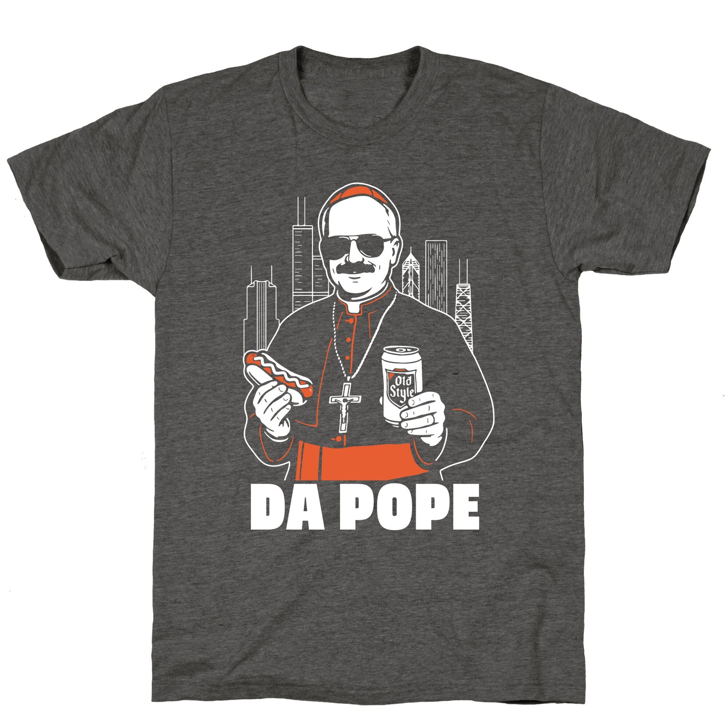 Da Pope Leo Unisex Triblend Tee