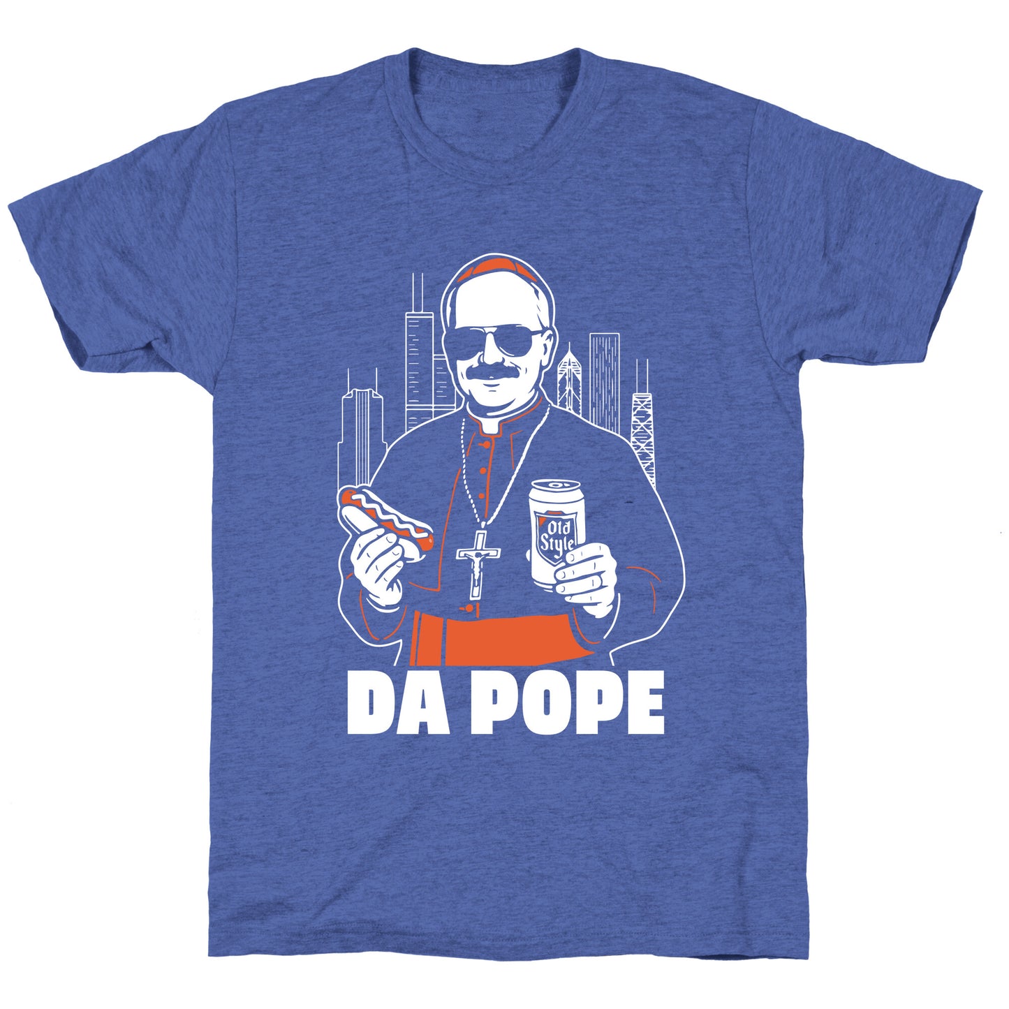 Da Pope Leo Unisex Triblend Tee