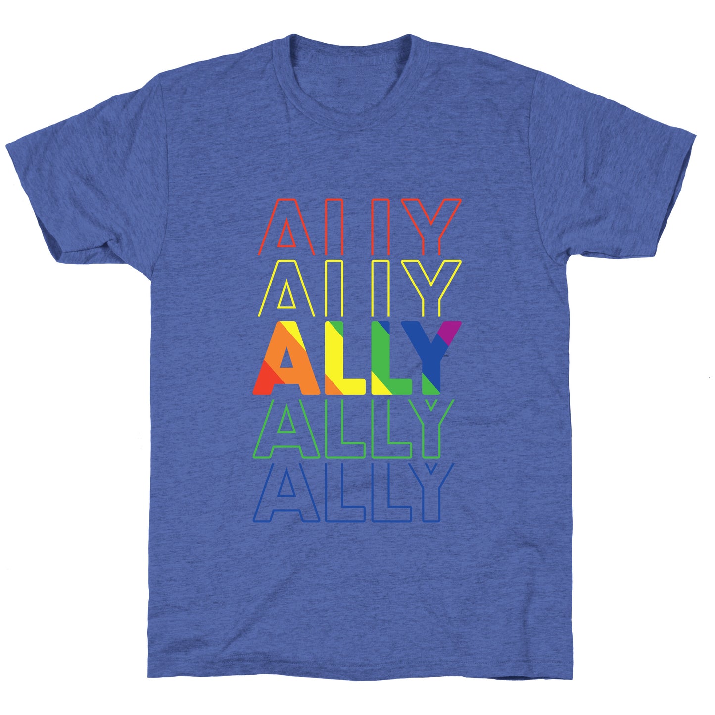 Pride Ally Unisex Triblend Tee