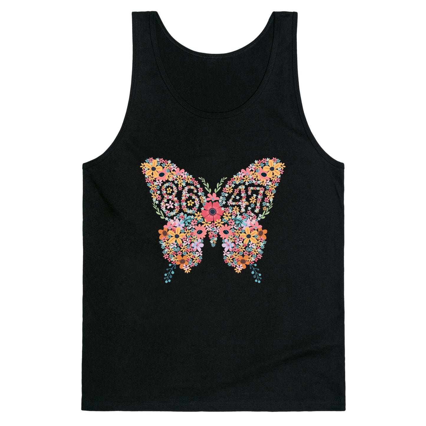 8647 Anti Trump Butterfly Tank Top