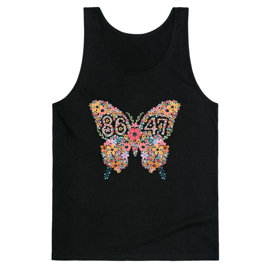 8647 Anti Trump Butterfly Tank Top