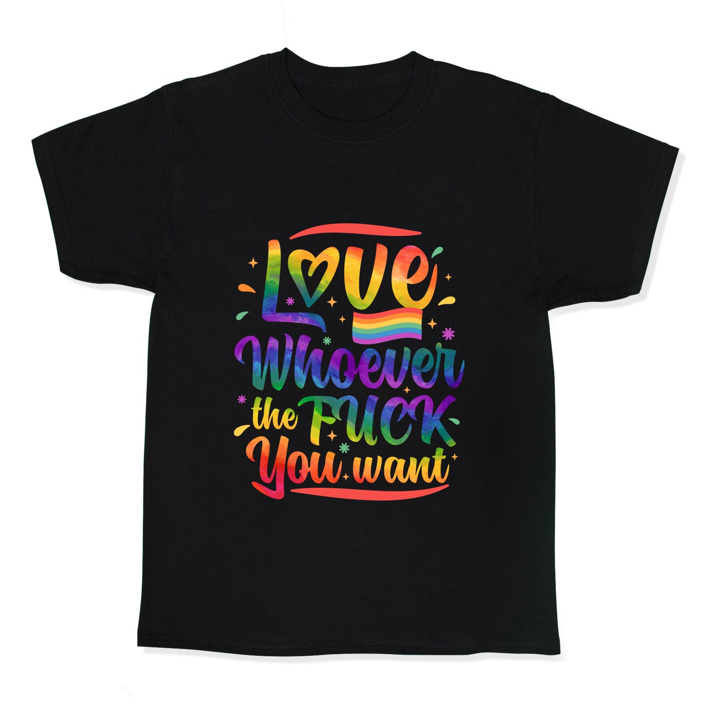 Love Whoever The F You Want Kids Tee