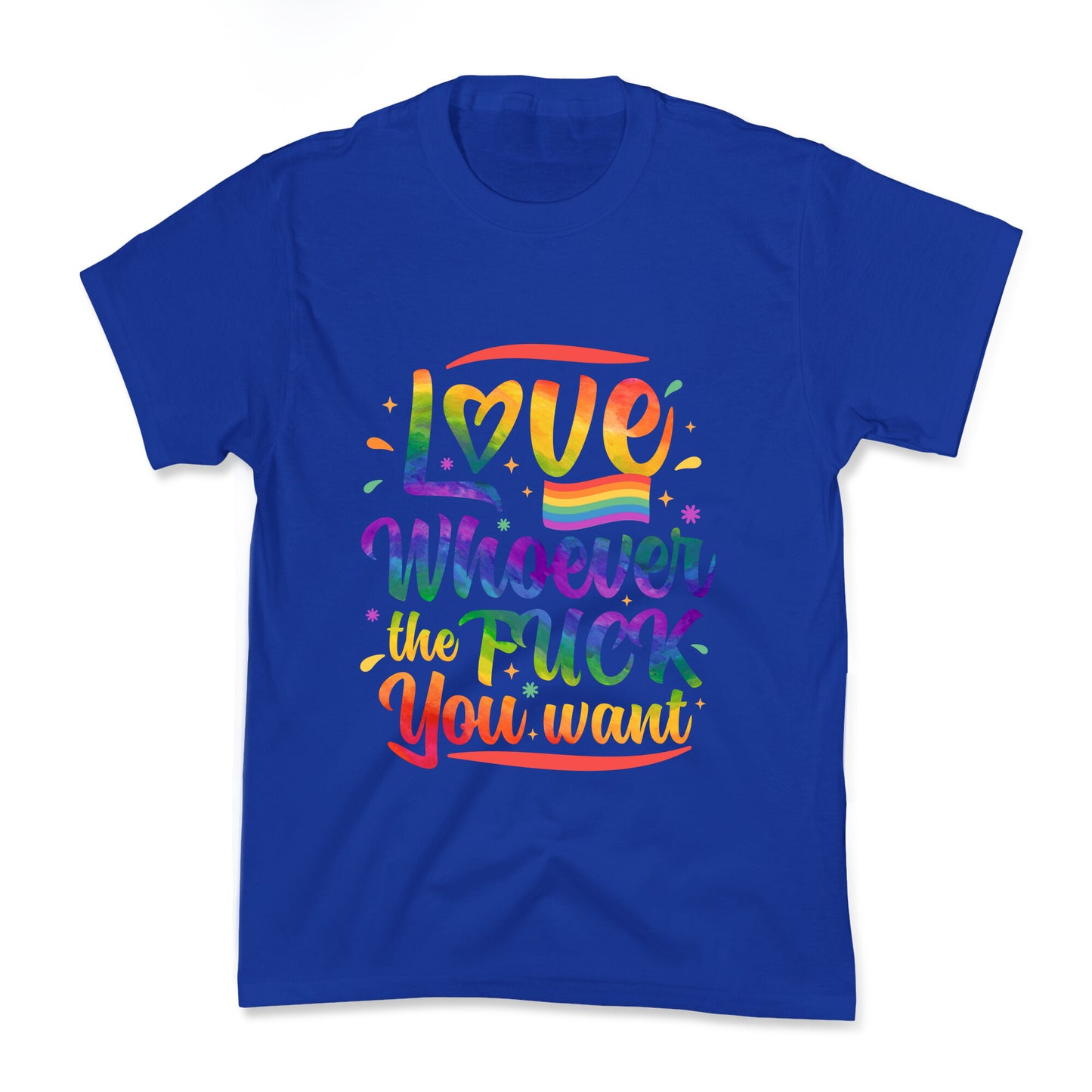 Love Whoever The F You Want Kids Tee