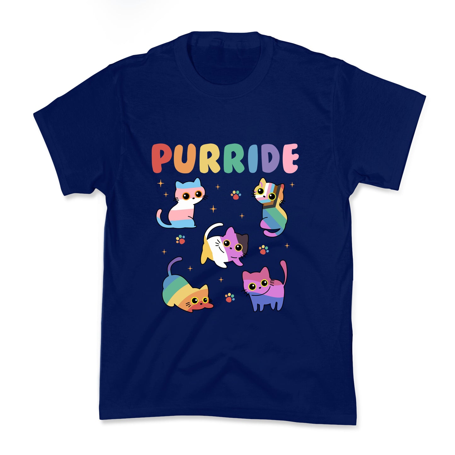 Purride Cats Pride Kids Tee