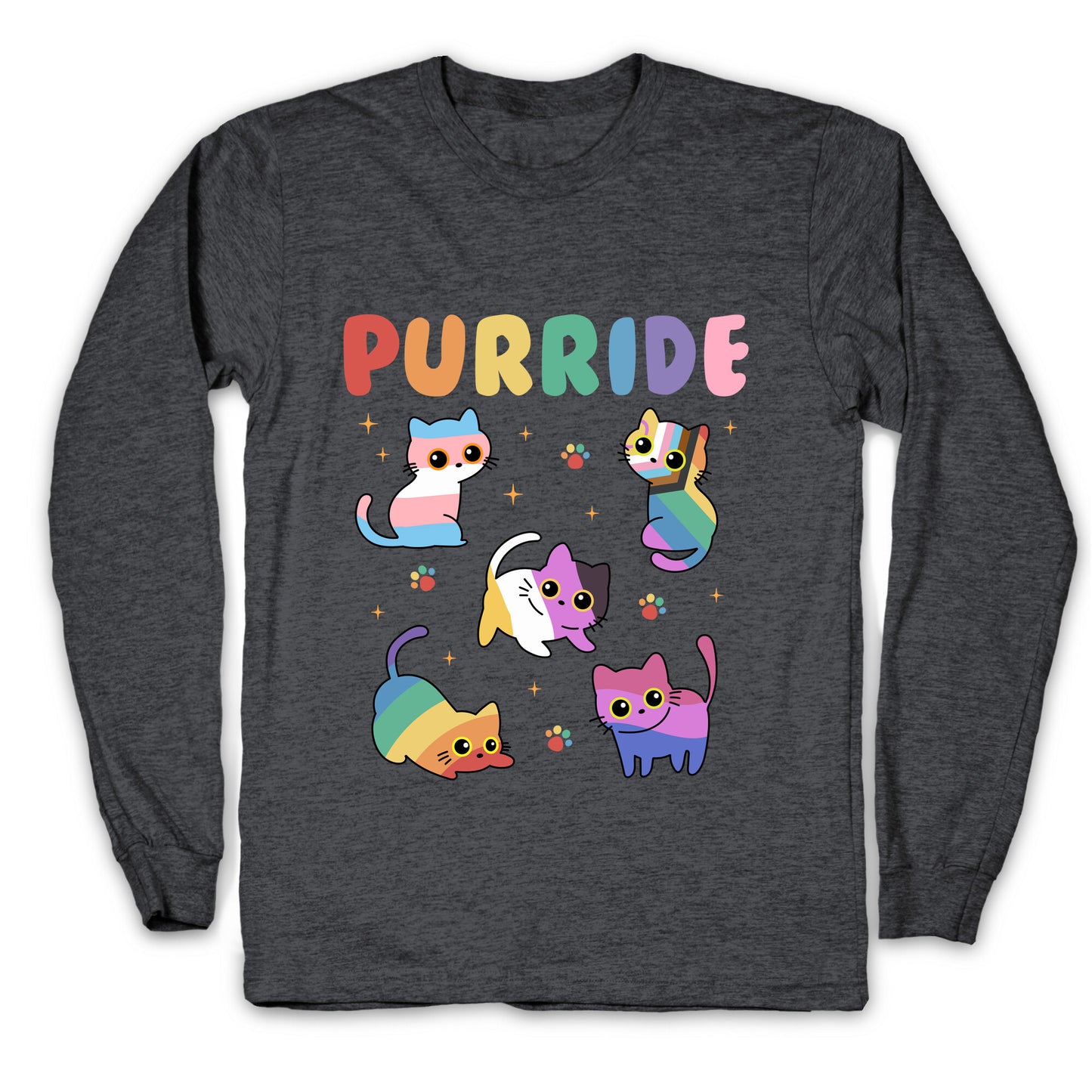 Purride Cats Pride Longsleeve Tee