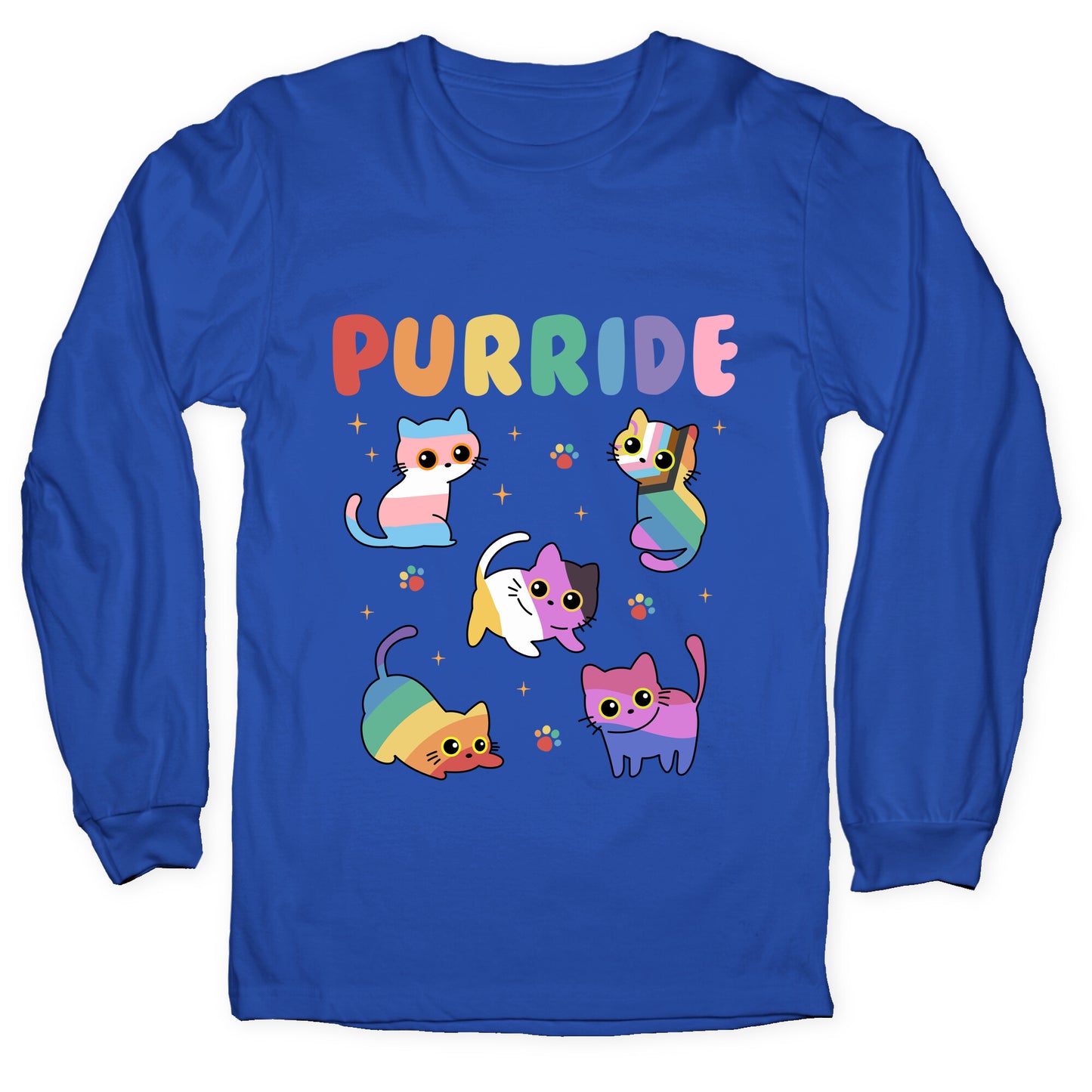 Purride Cats Pride Longsleeve Tee
