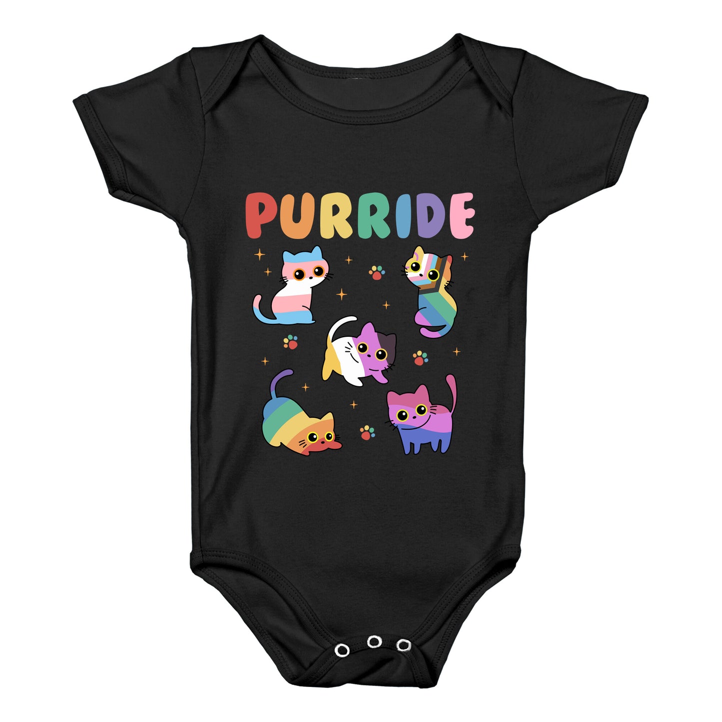 Purride Cats Pride Baby One-Piece