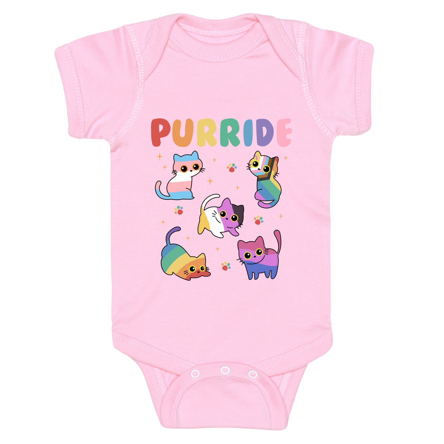 Purride Cats Pride Baby One-Piece