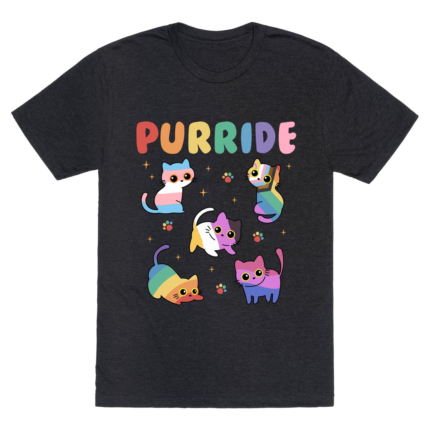 Purride Cats Pride Unisex Triblend Tee