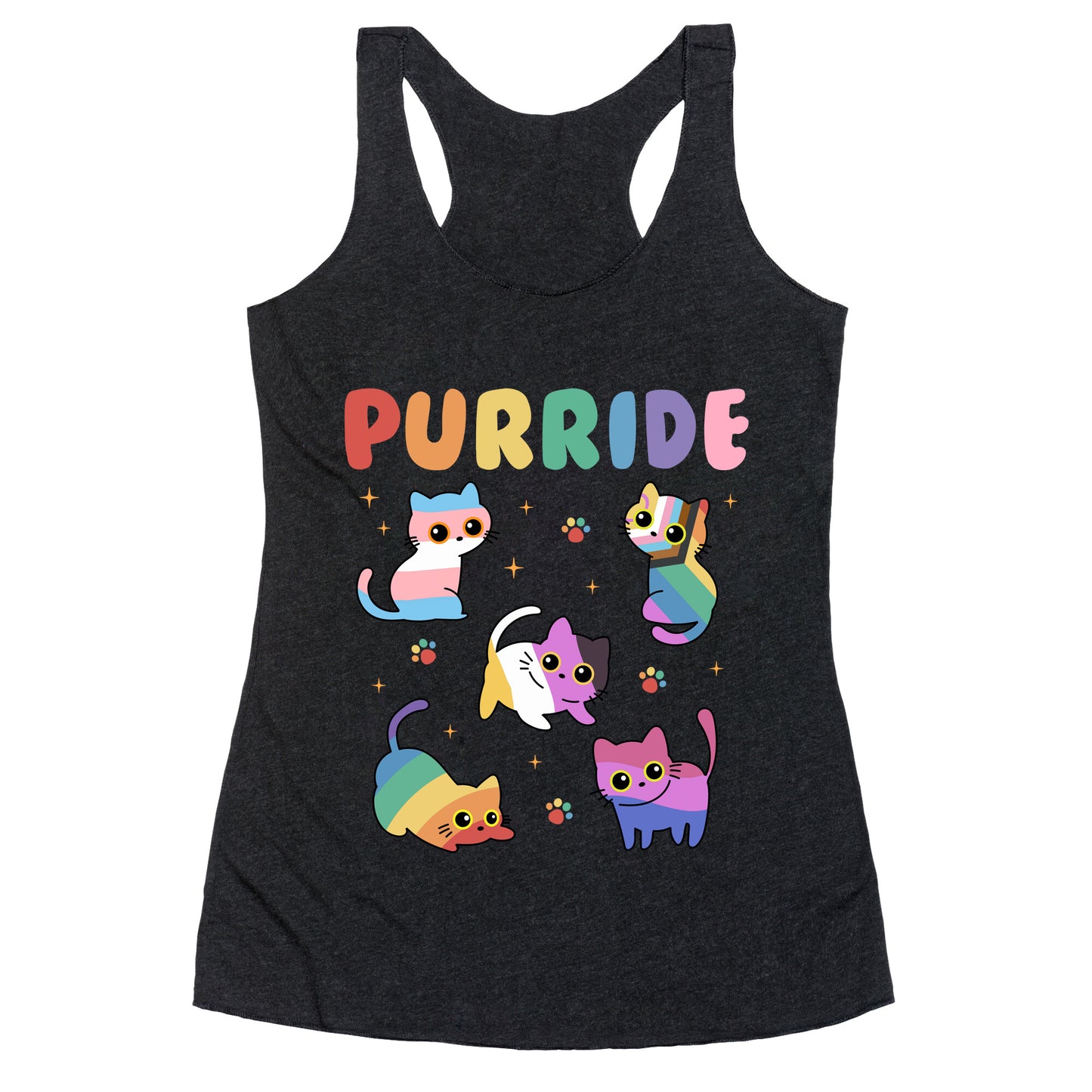 Purride Cats Pride Racerback Tank