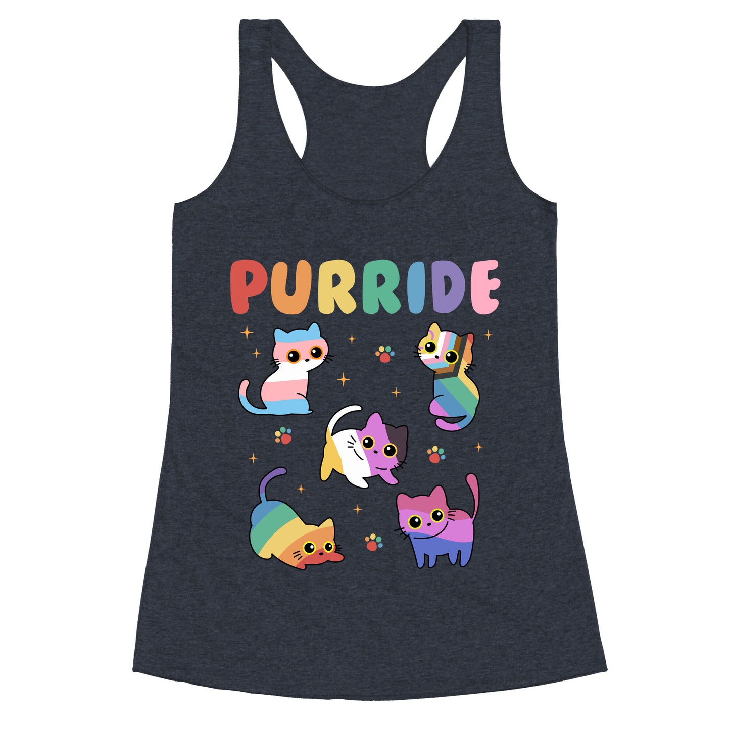 Purride Cats Pride Racerback Tank