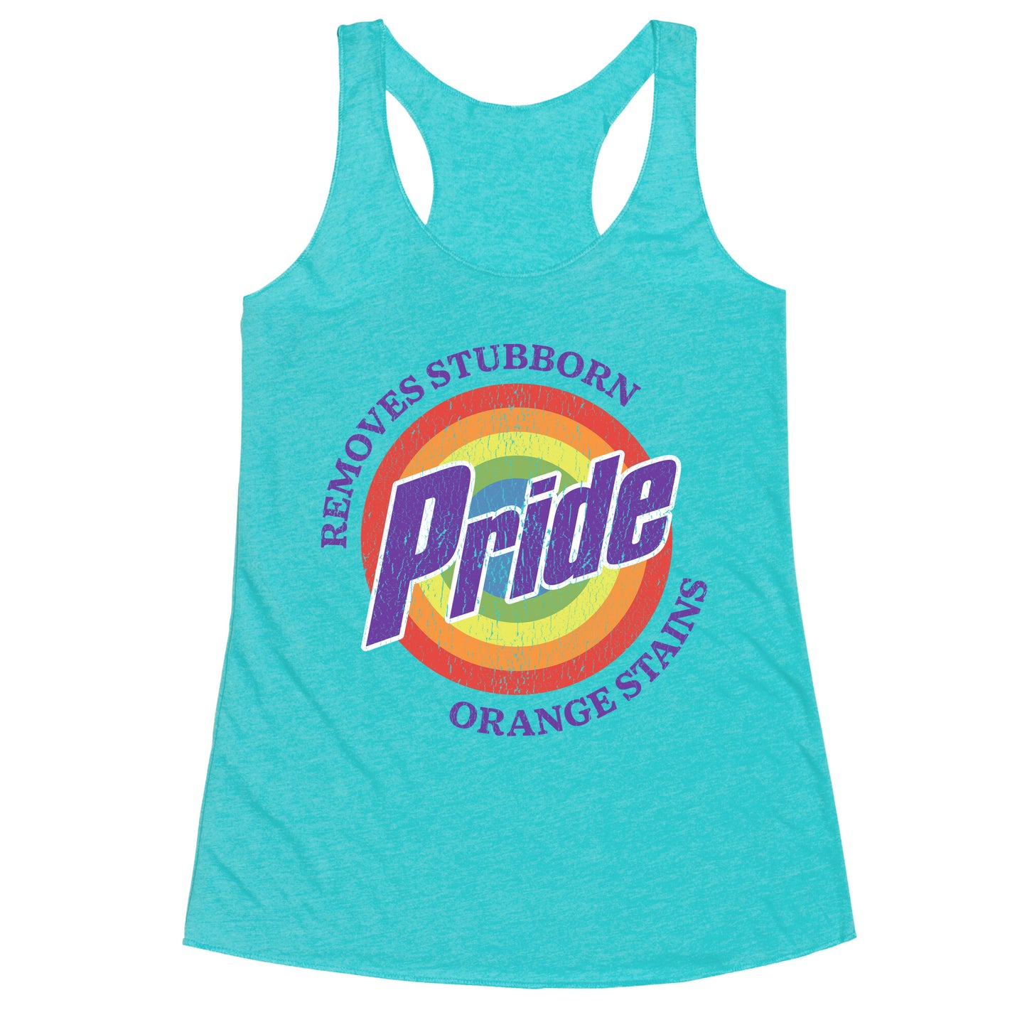 Pride Removes Orange Stains FDT Racerback Tank
