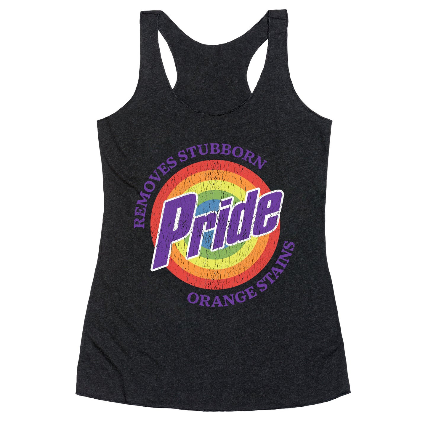 Pride Removes Orange Stains FDT Racerback Tank