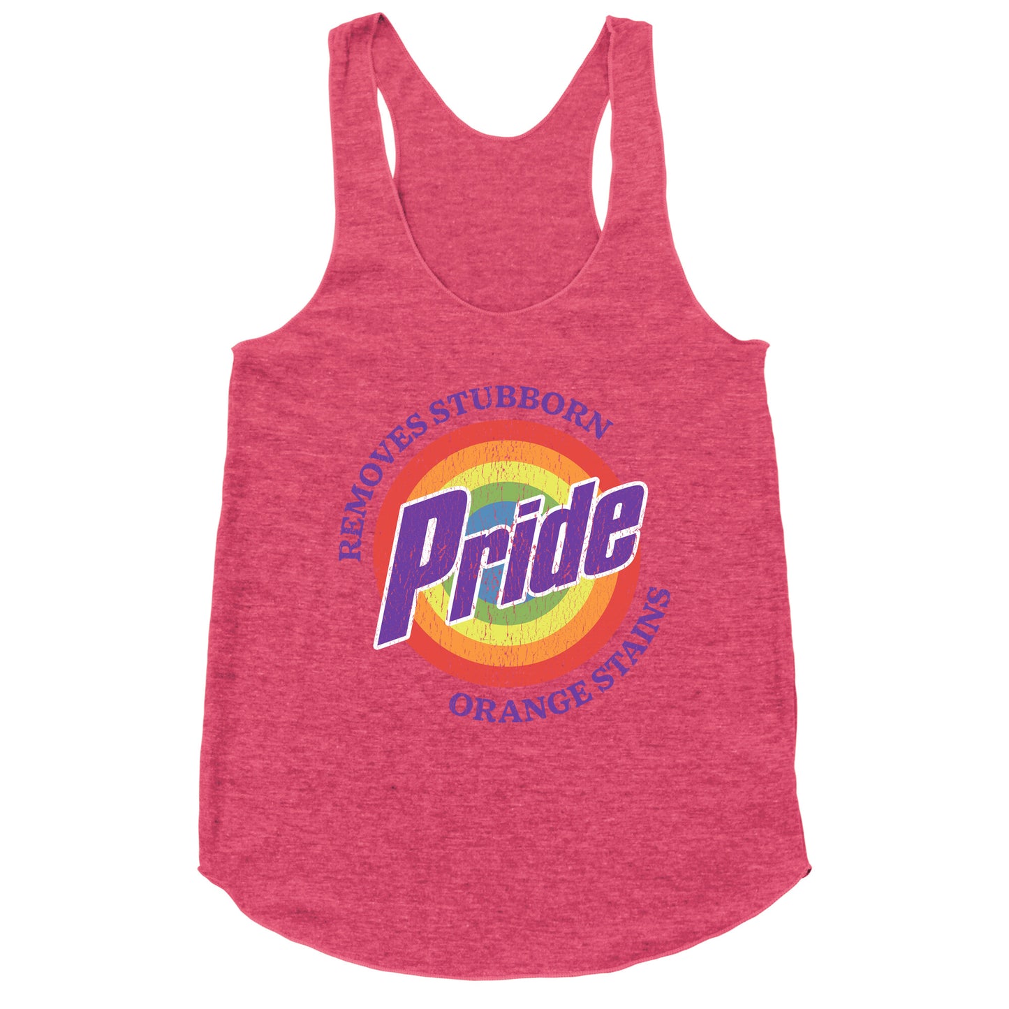Pride Removes Orange Stains FDT Racerback Tank