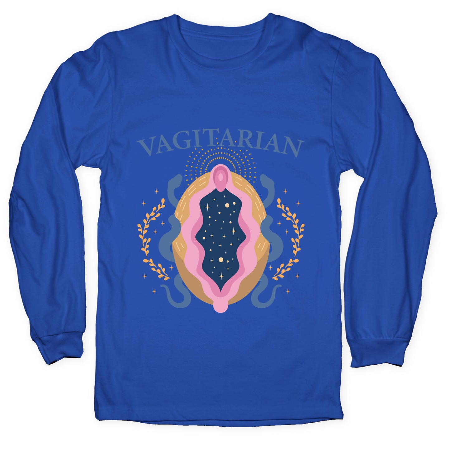 Vagitarian Lesbian Pride Longsleeve Tee