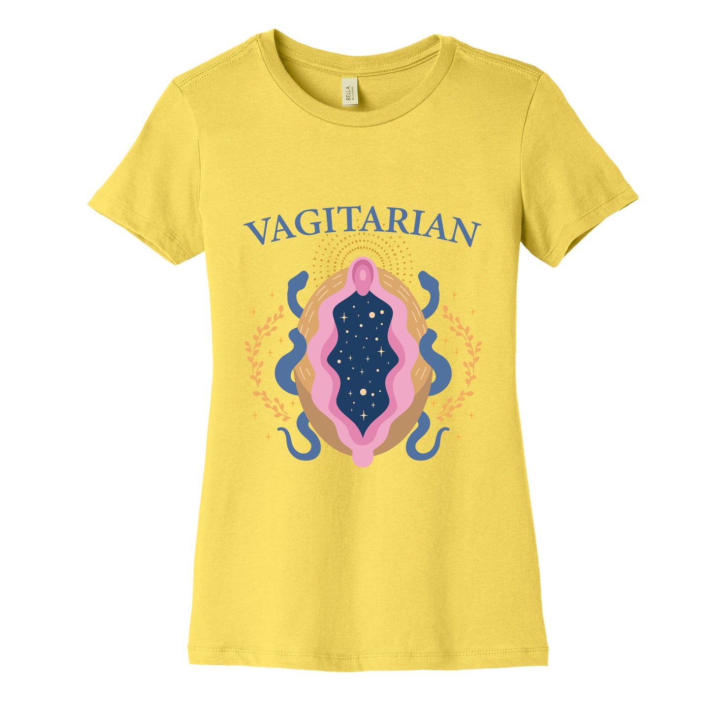 Vagitarian Lesbian Pride Womens Cotton Tee