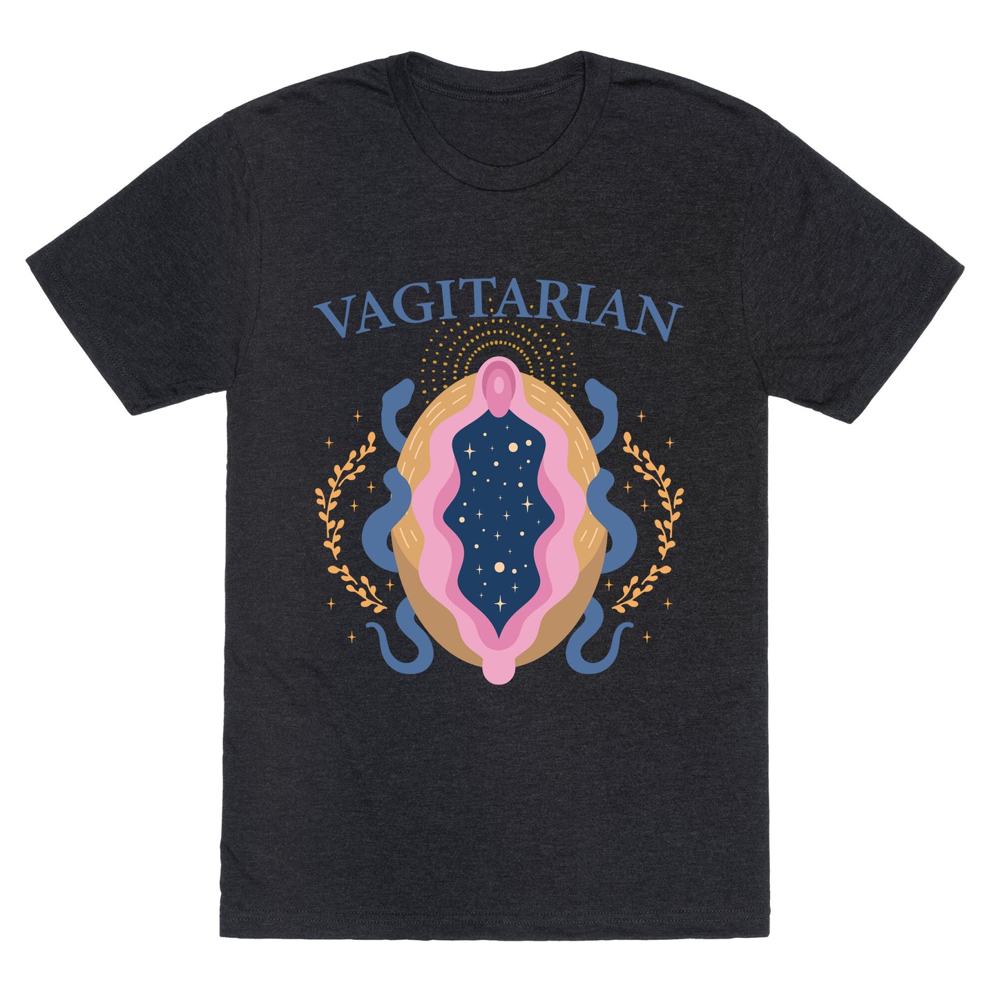 Vagitarian Lesbian Pride Unisex Triblend Tee