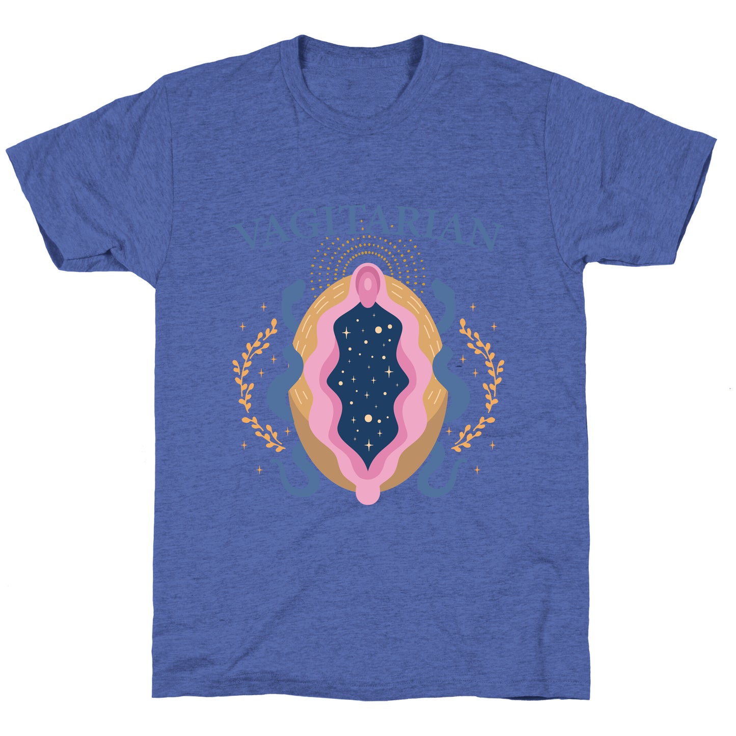 Vagitarian Lesbian Pride Unisex Triblend Tee