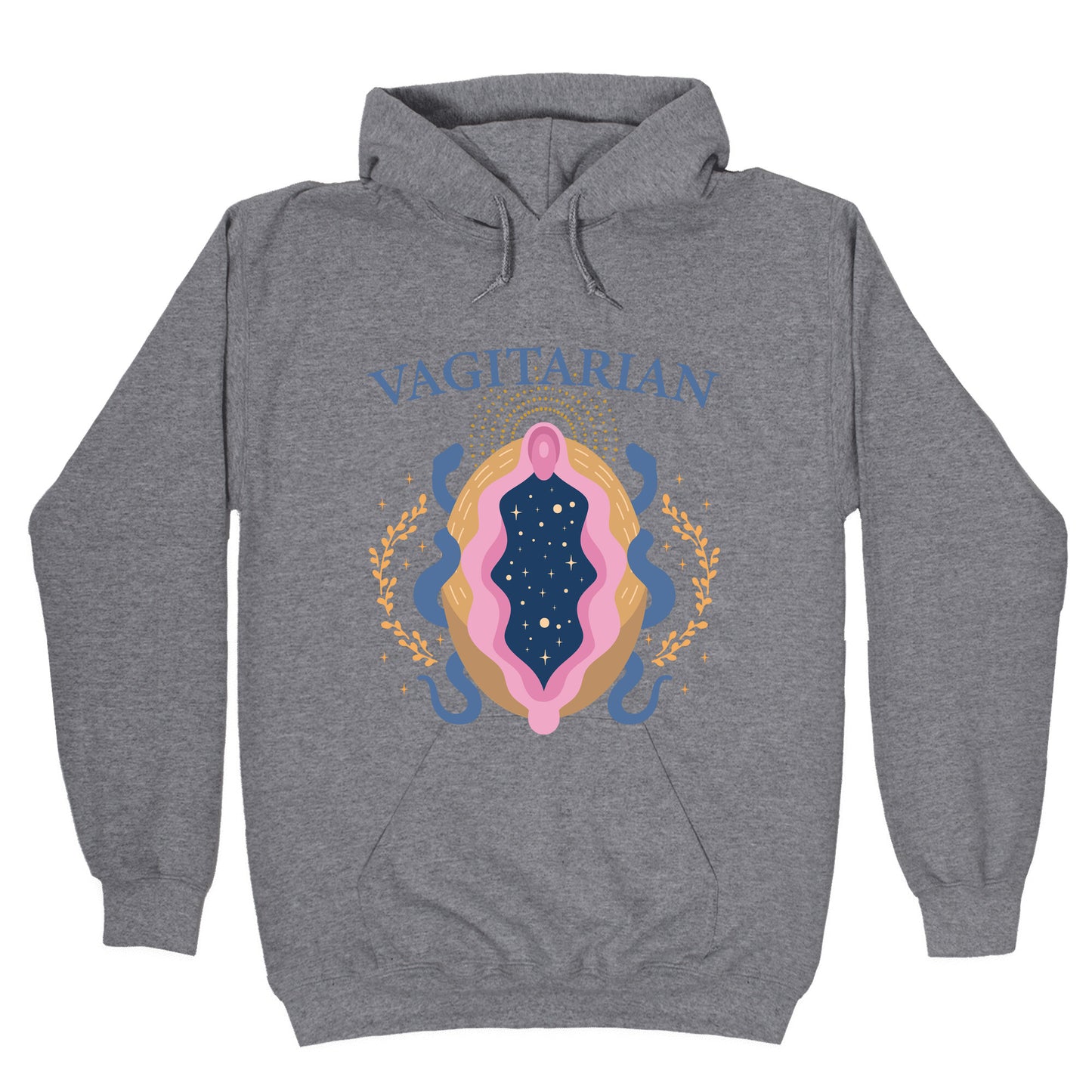 Vagitarian Lesbian Pride Hoodie