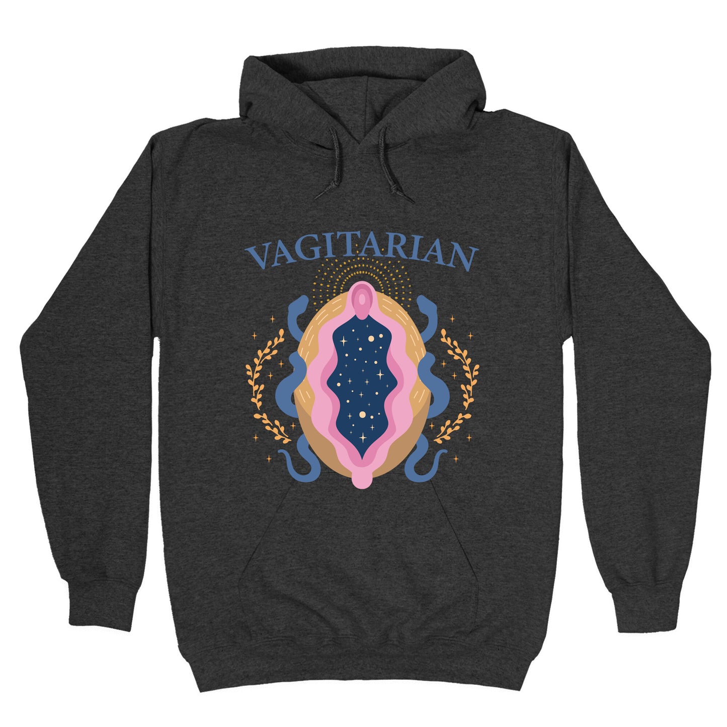 Vagitarian Lesbian Pride Hoodie