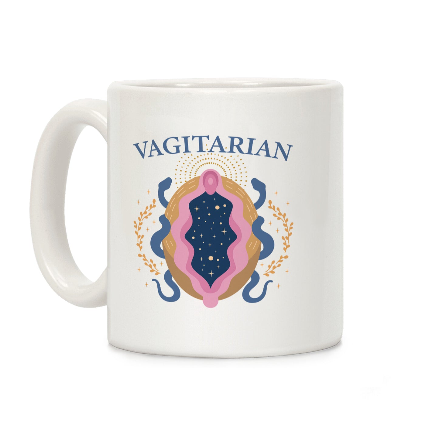 Vagitarian Lesbian Pride Coffee Mug