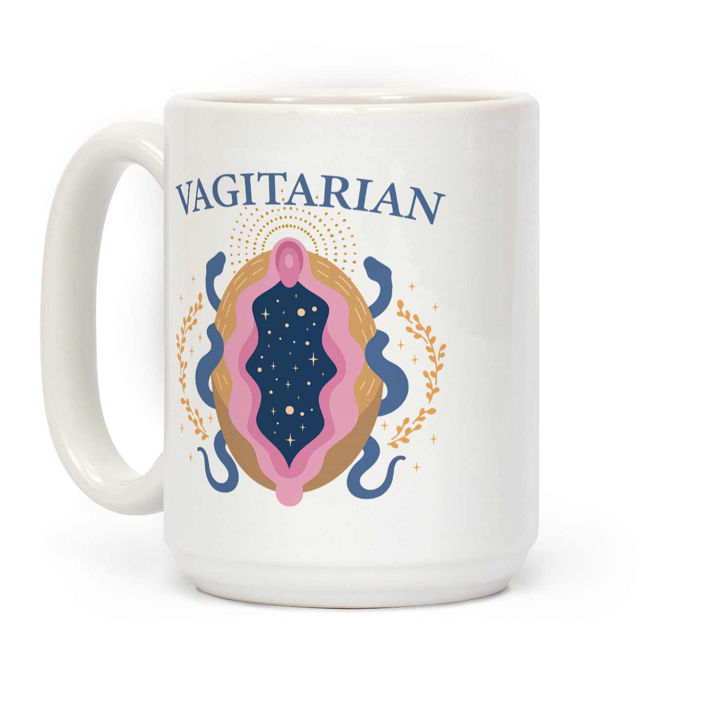 Vagitarian Lesbian Pride Coffee Mug