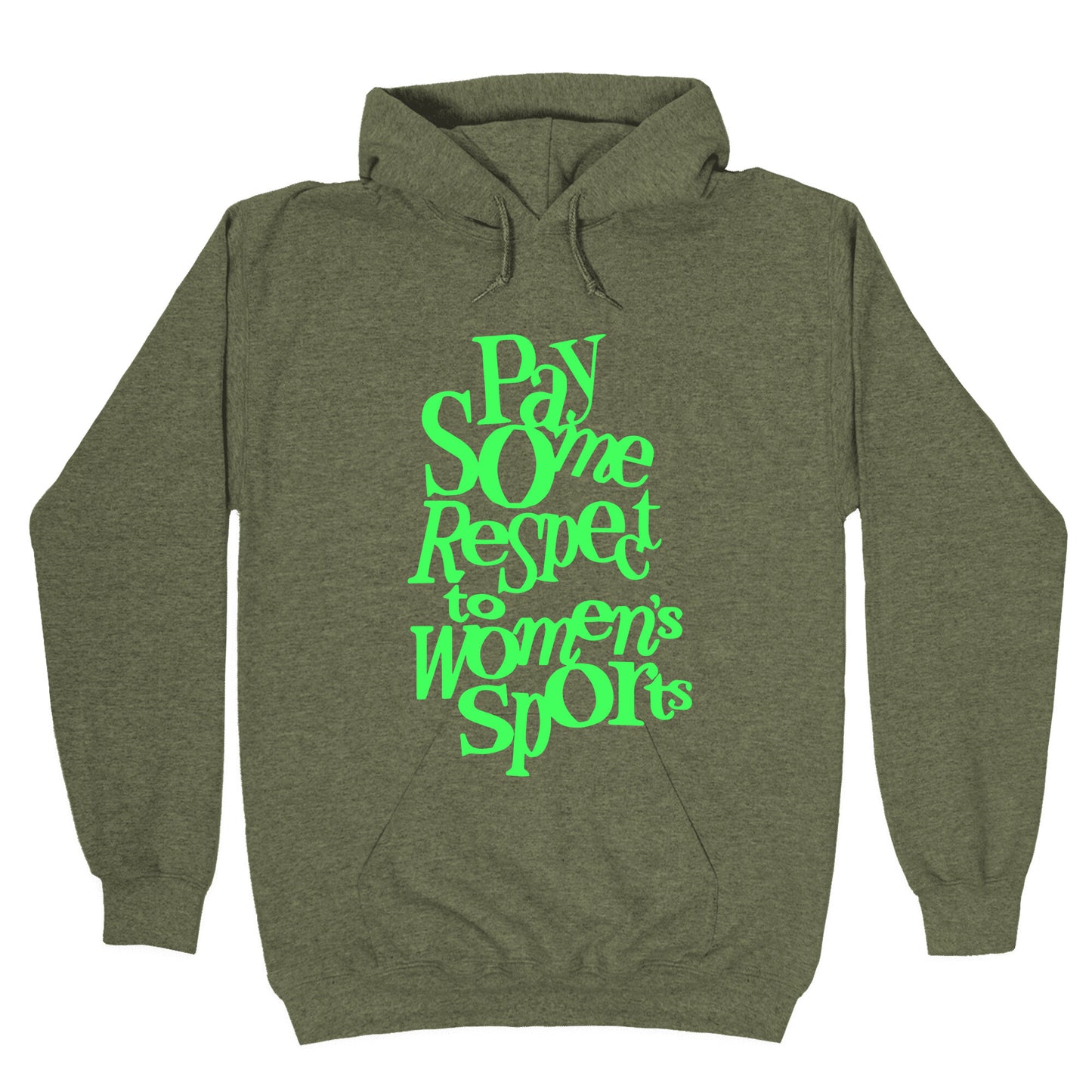 Pay Some Respect To Womens Sports Hoodie