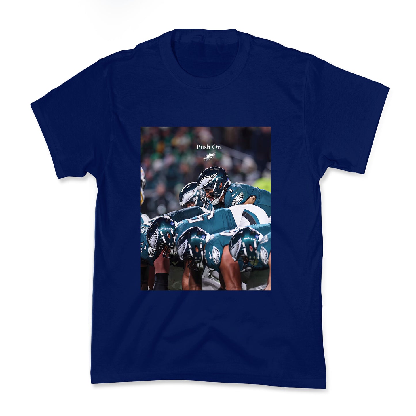 Eagles Push On Kids Tee