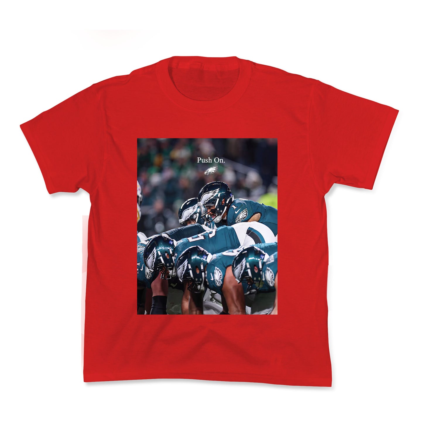 Eagles Push On Kids Tee