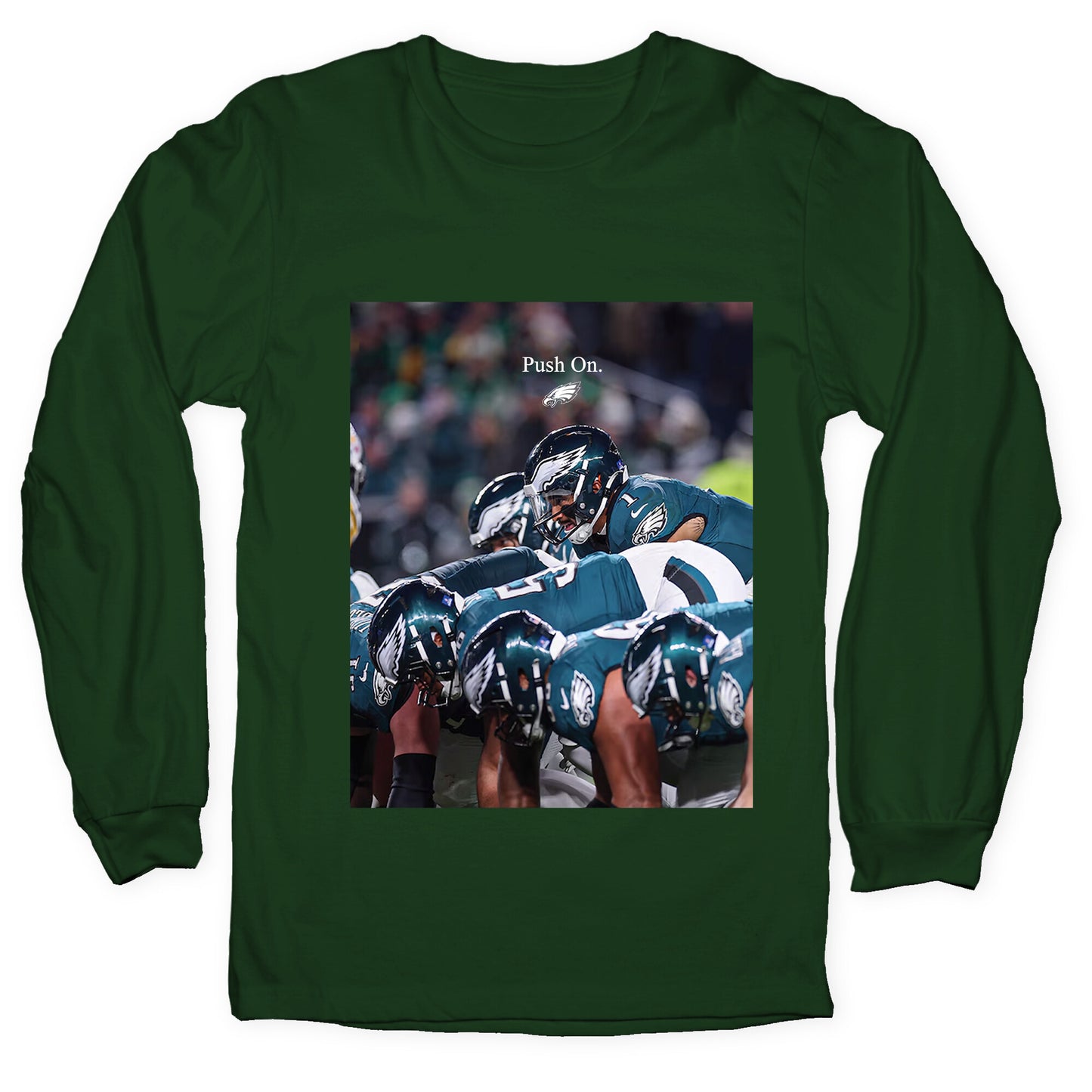 Eagles Push On Longsleeve Tee