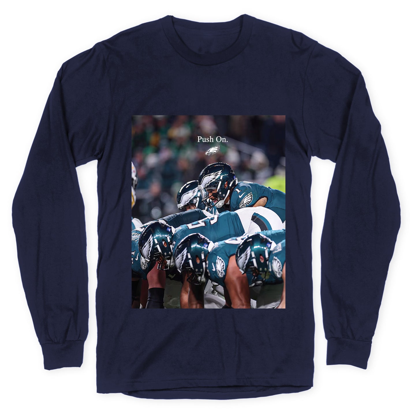 Eagles Push On Longsleeve Tee