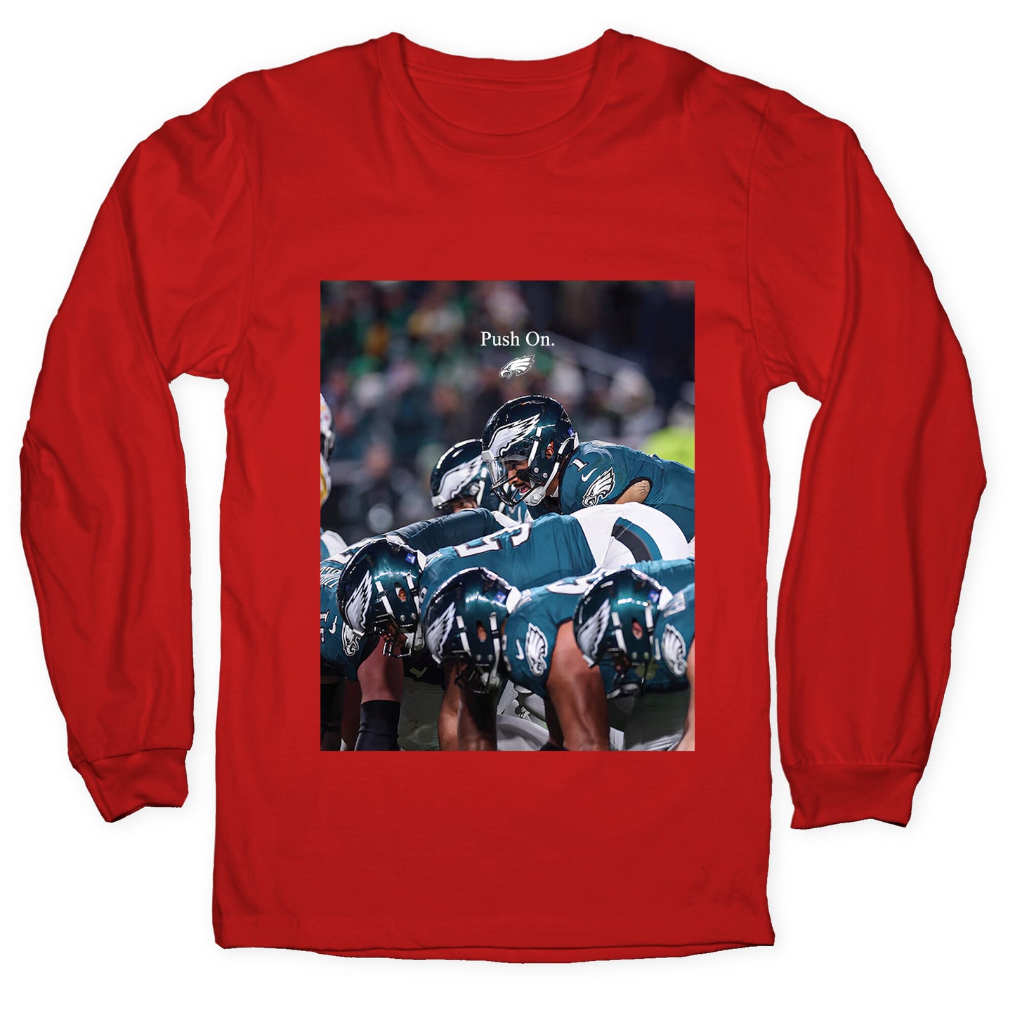 Eagles Push On Longsleeve Tee