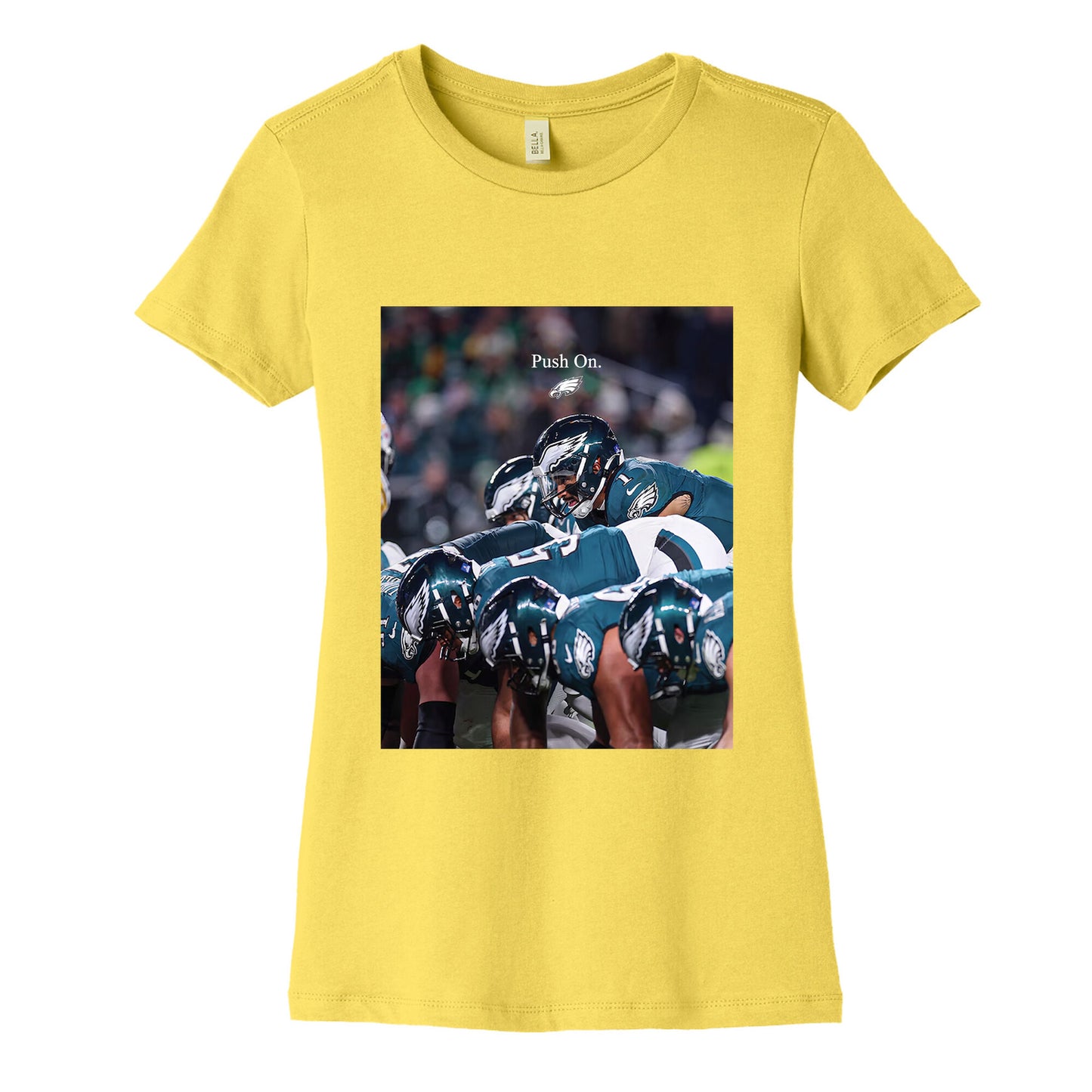 Eagles Push On Womens Cotton Tee