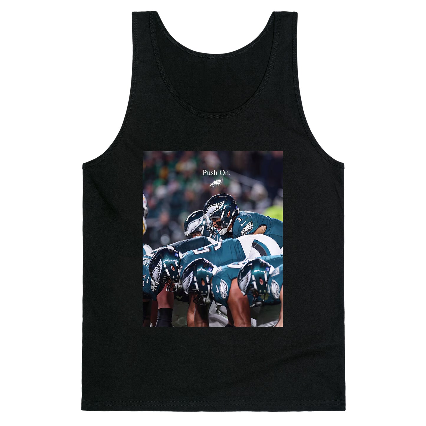 Eagles Push On Tank Top