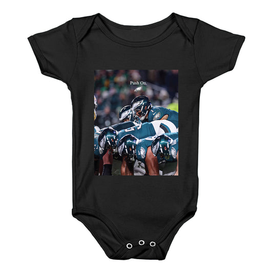 Eagles Push On Baby One-Piece