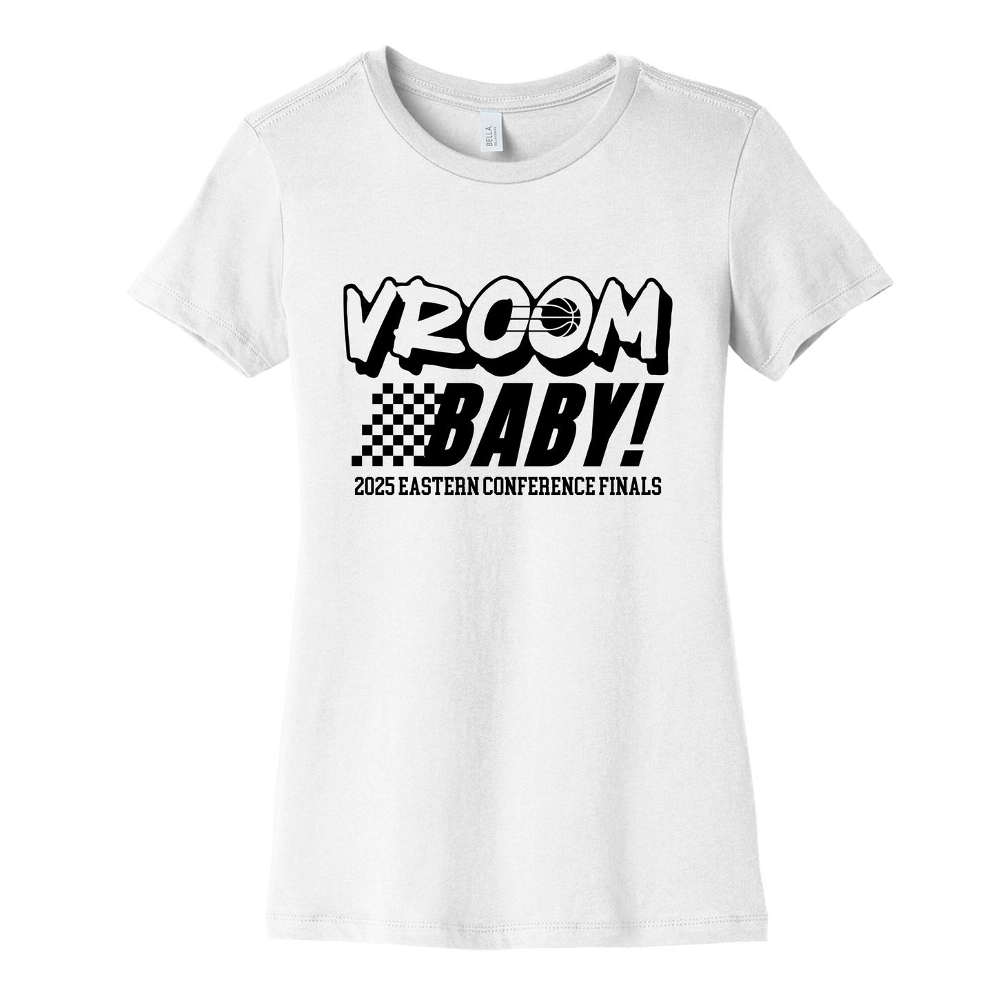 Vroom Baby Pacers Womens Cotton Tee