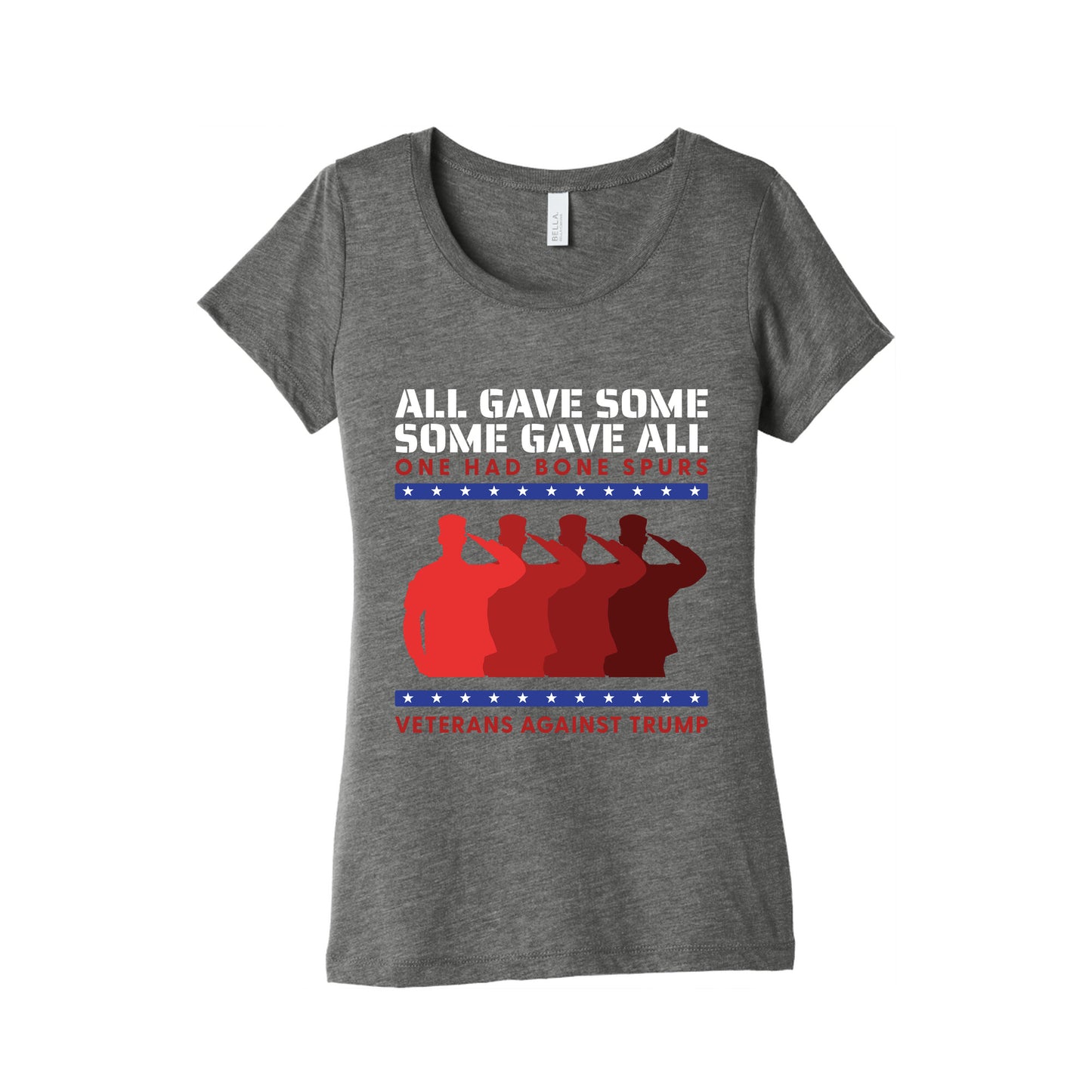 All Gave Some Anti Trump Womens Triblend Tee