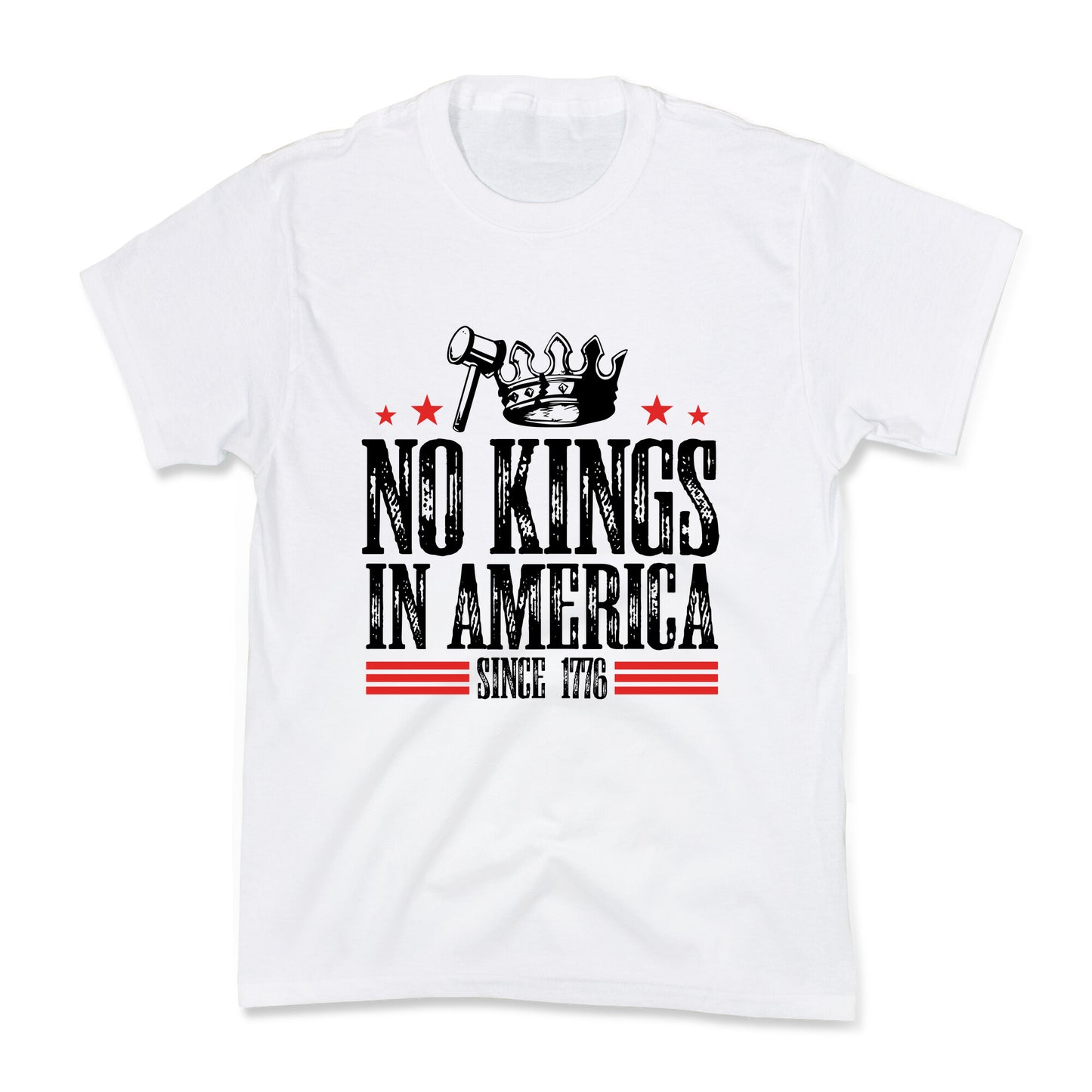 No Kings In America Kids Tee