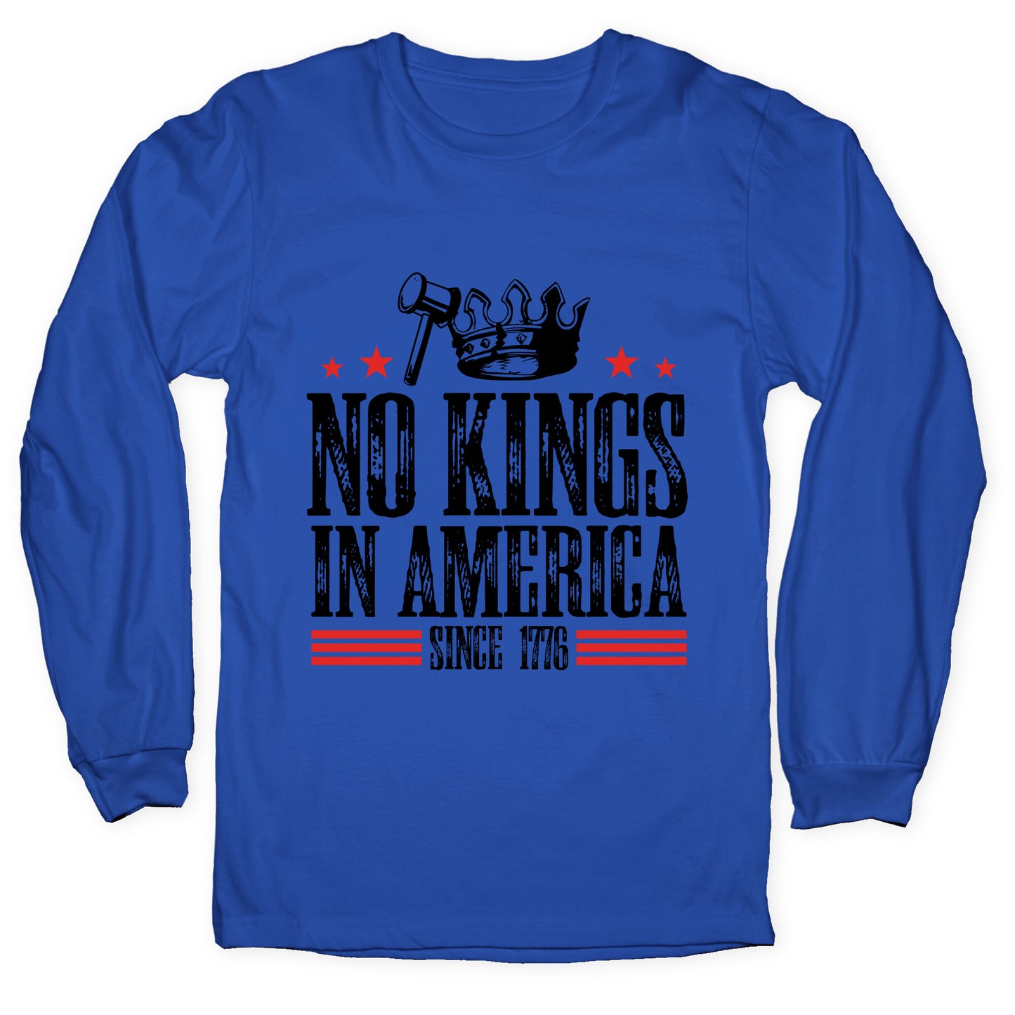 No Kings In America Longsleeve Tee