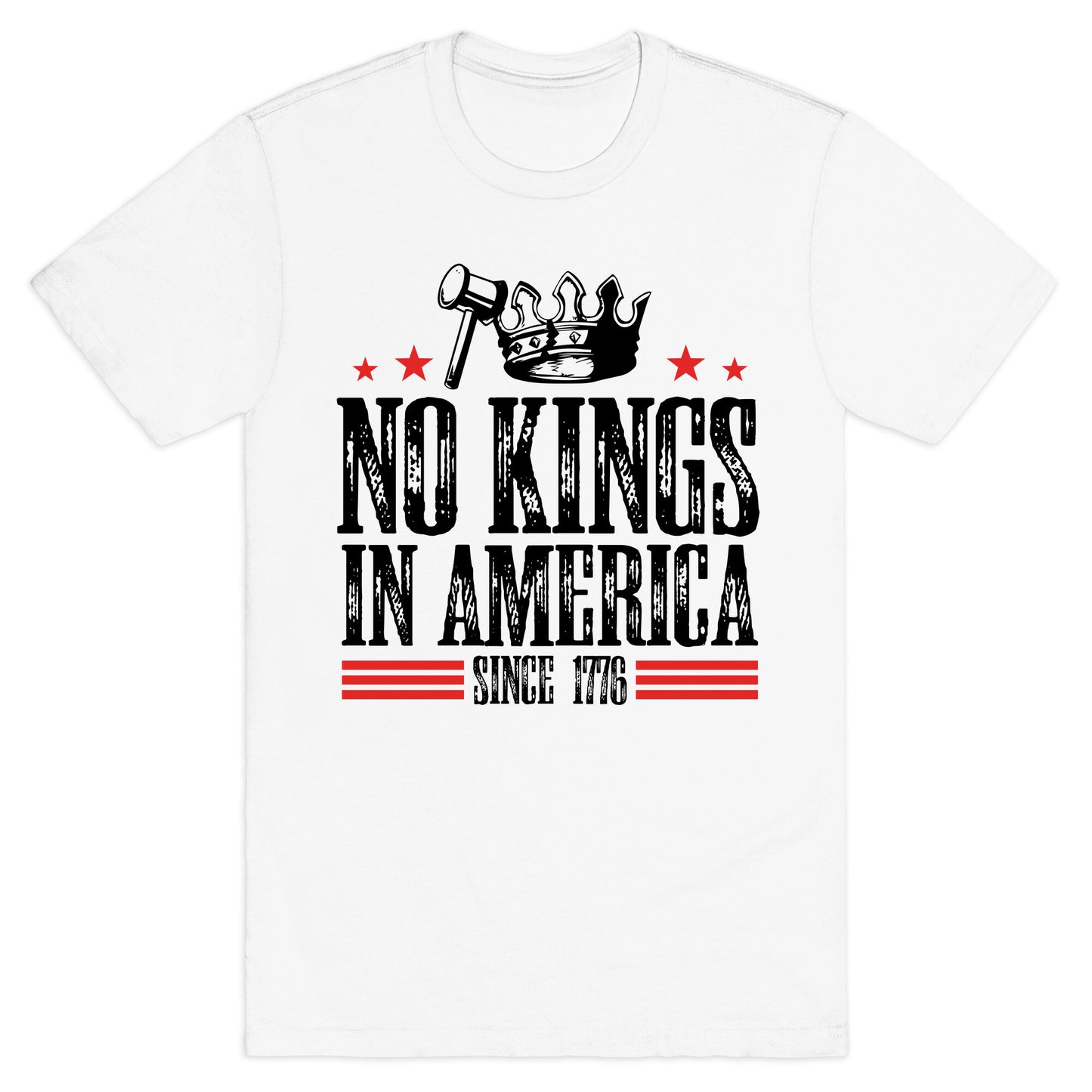 No Kings In America T-Shirt