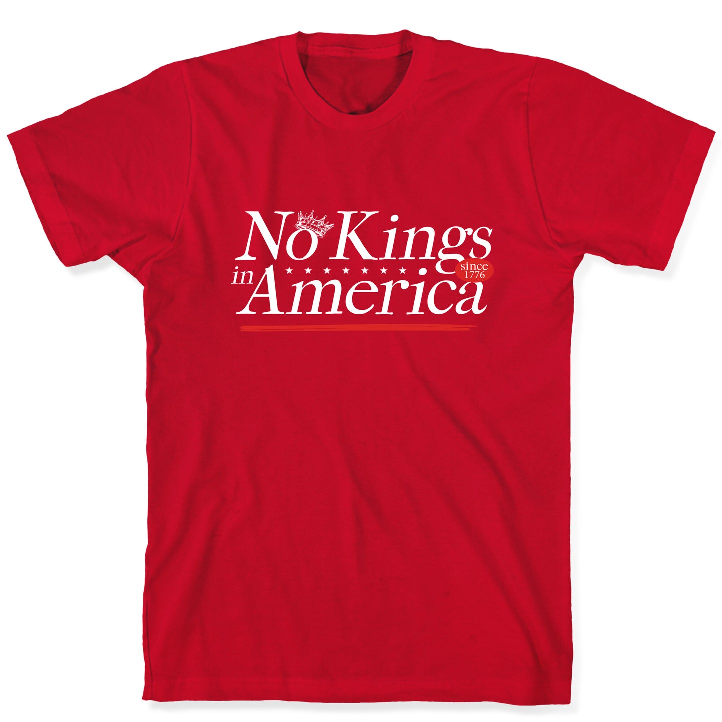 No Kings In America Anti Trump T-Shirt