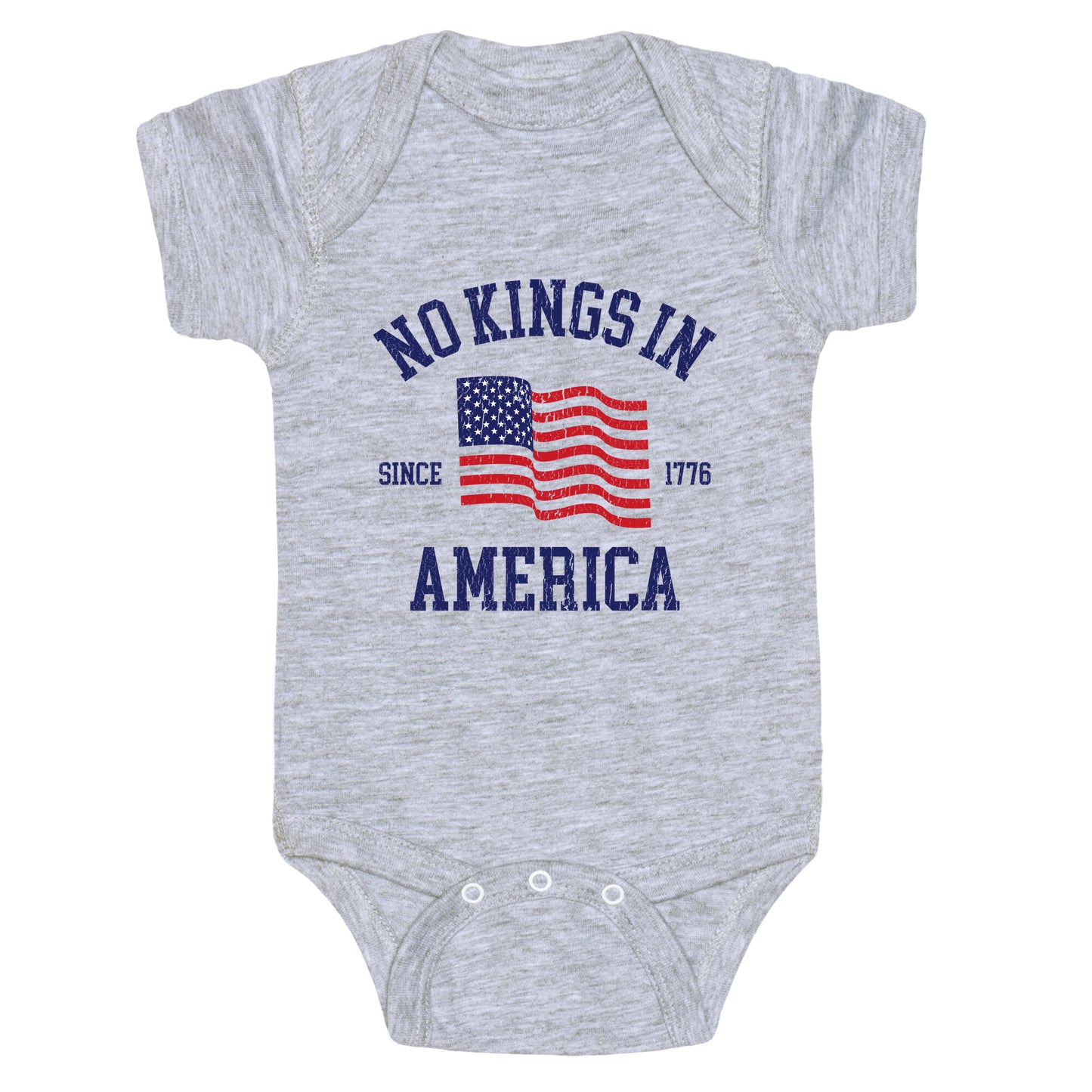 No Kings In America Since 1776 Baby One-Piece