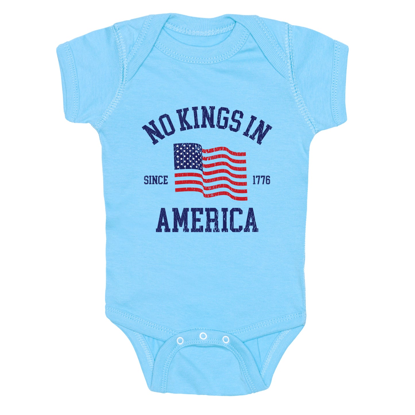 No Kings In America Since 1776 Baby One-Piece