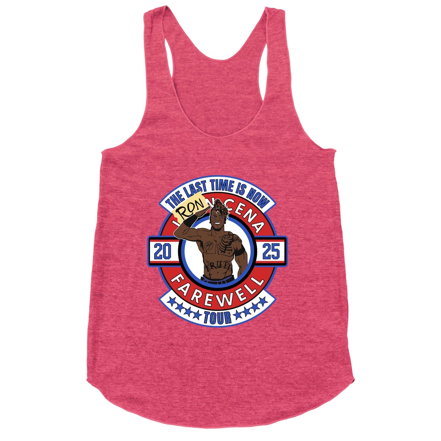 Ron Cena R Truth Racerback Tank