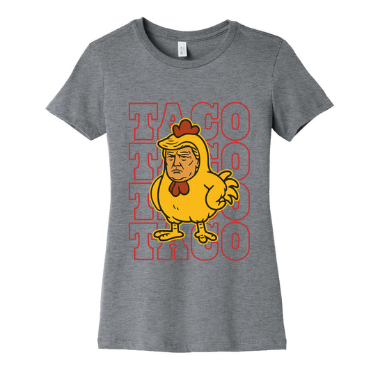 Taco Trump Womens Cotton Tee