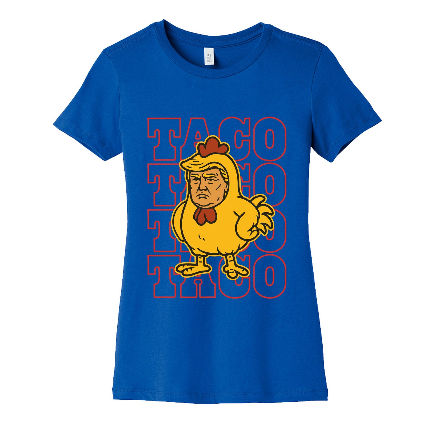 Taco Trump Womens Cotton Tee
