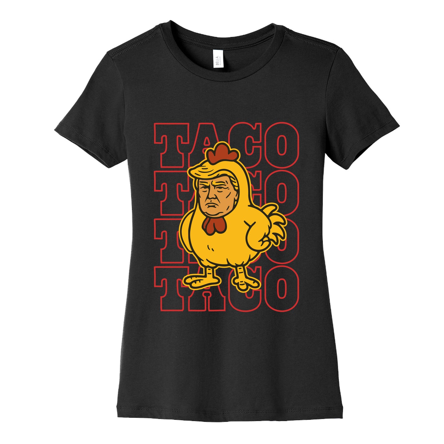 Taco Trump Womens Cotton Tee